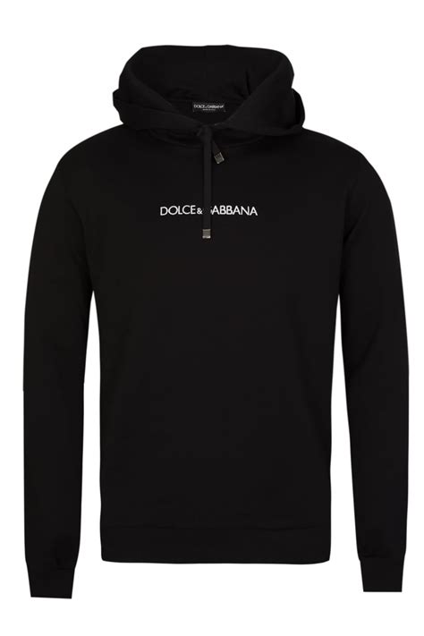 dolce gabbana hoodie black